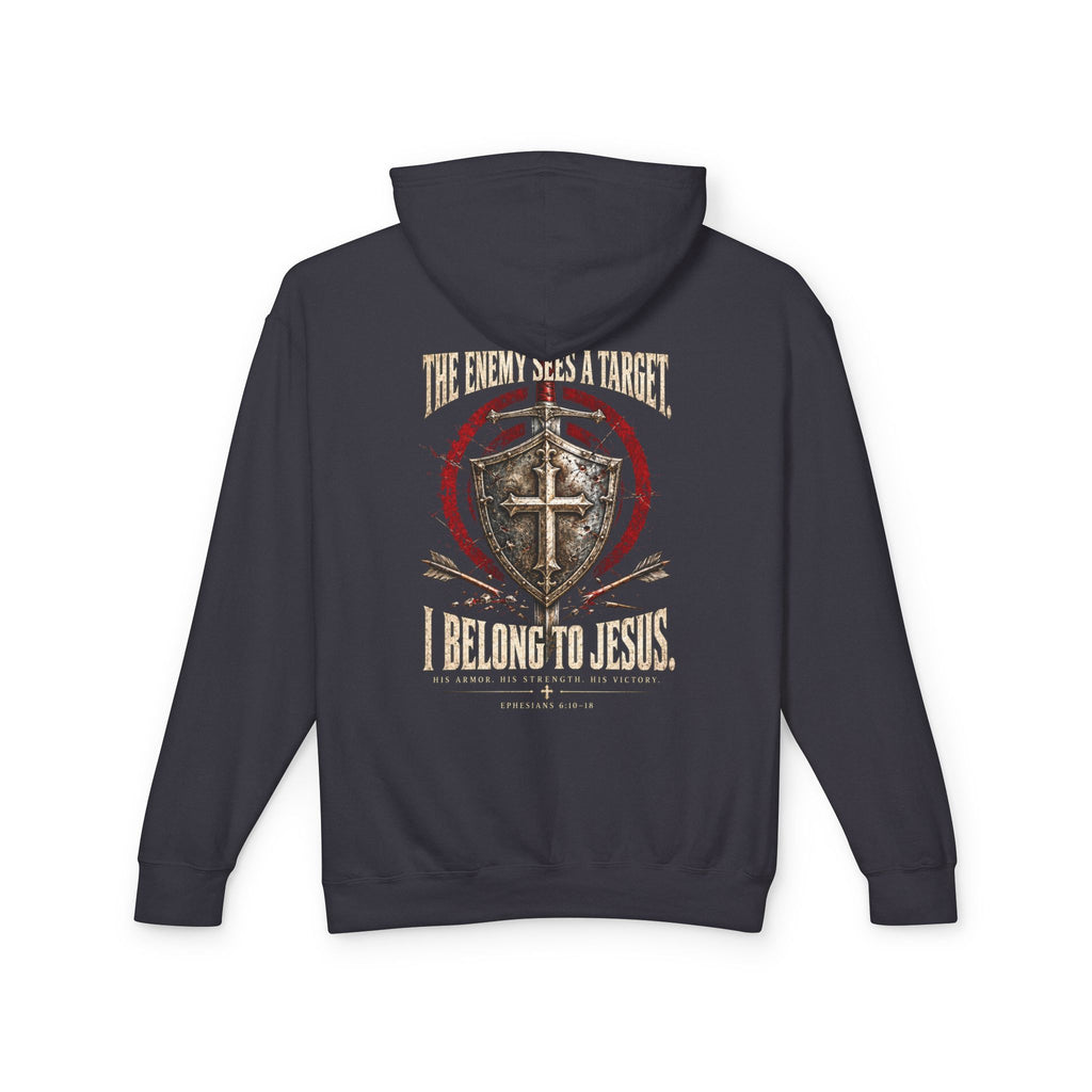 I Bear His Name - Men's Lightweight Hooded Sweatshirt
