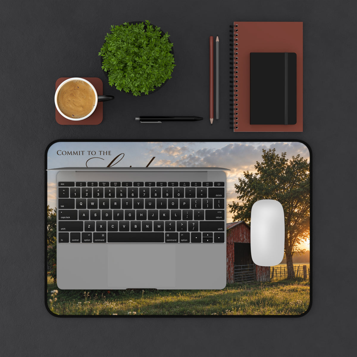 Established by Him - Desk Pad