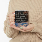 By His Breath - Mug