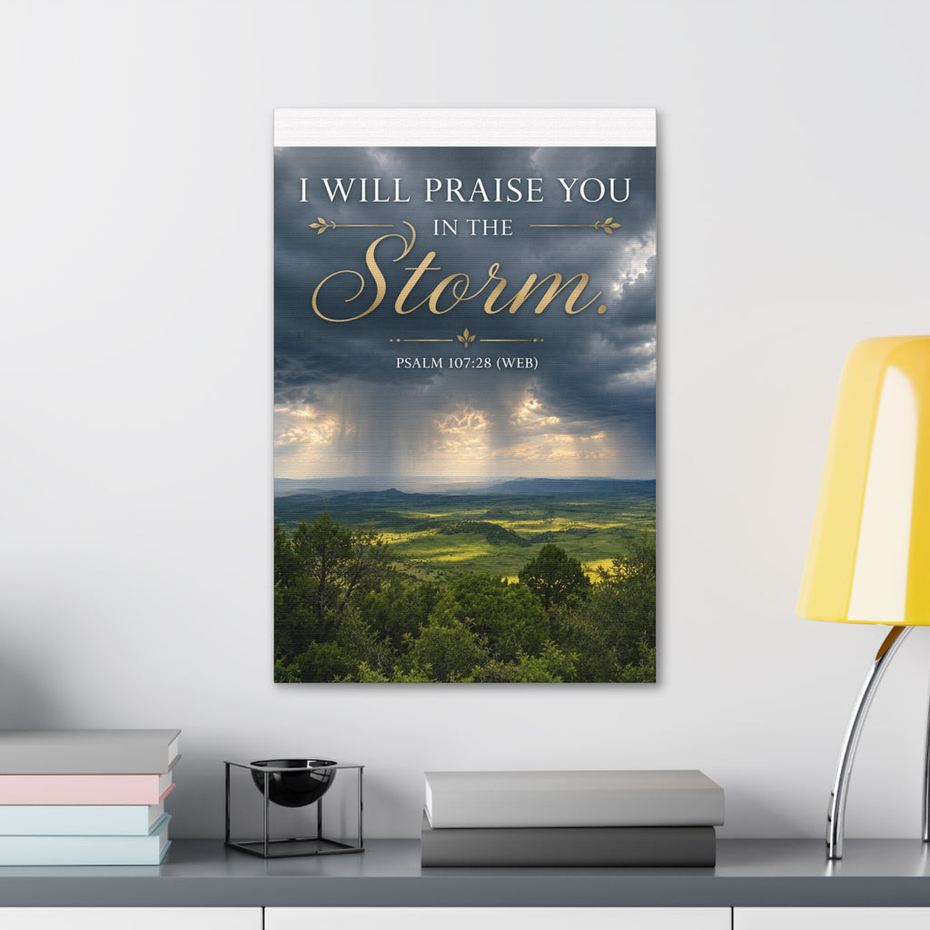 Praise in the Storm | Canvas