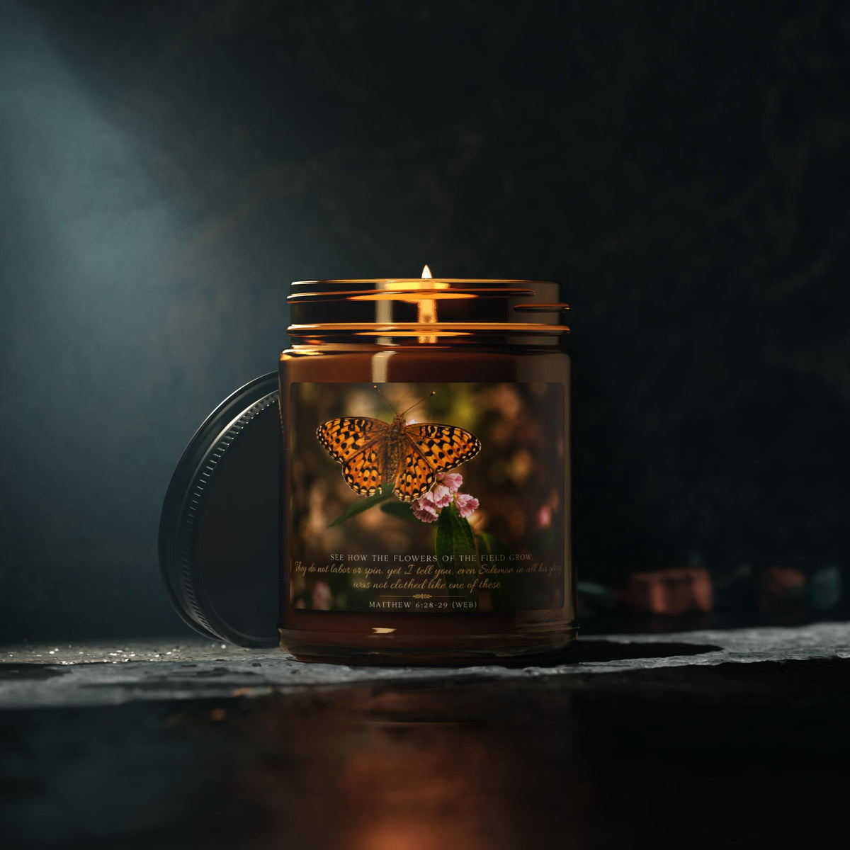 Consider the Flowers - Candle